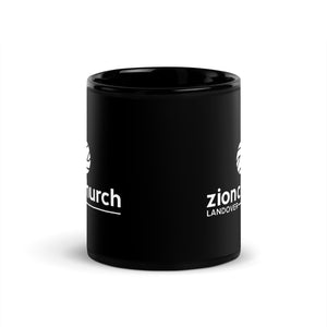 Zion Landover Black Glossy Mug