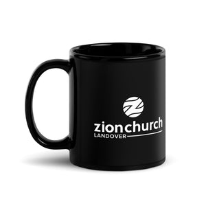 Zion Landover Black Glossy Mug