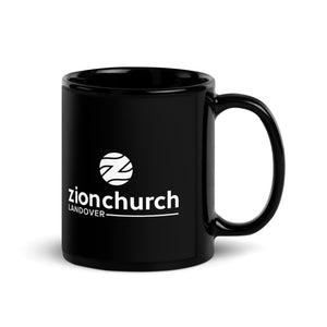 Zion Landover Black Glossy Mug