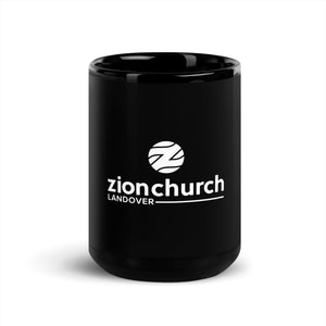 Zion Landover Black Glossy Mug