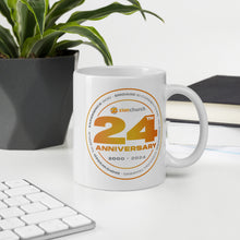 Load image into Gallery viewer, Zion 24th Anniversary White glossy mug