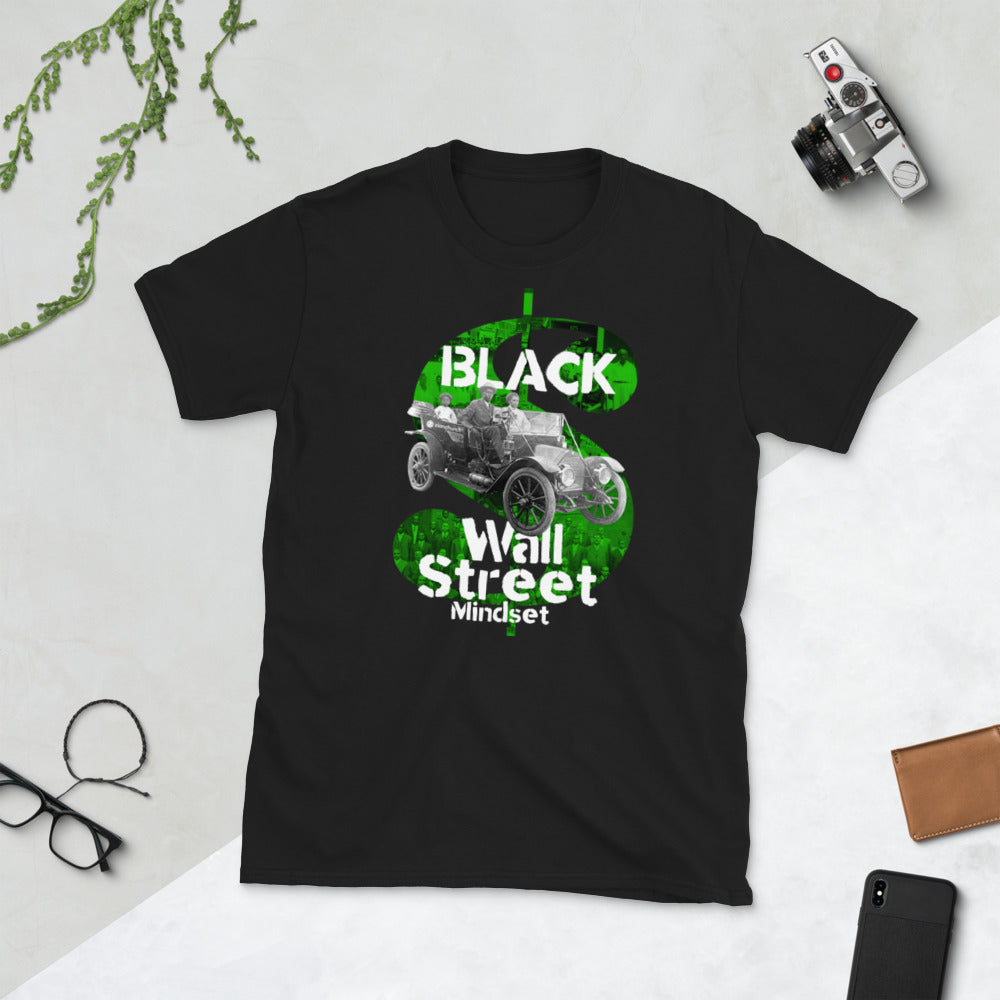 Black Wall Street Mindset - Cash App Series v2 - Short-Sleeve Unisex T-Shirt
